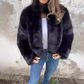 🔥Femeii cu gât înalt Faux Fur Zipper Casual Jacket